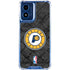 NBA Indiana Pacers Dark Rust Moto G 5G (2024) Clear Case